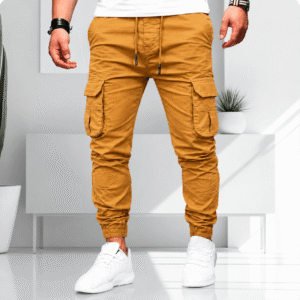 ১ পিস ৬ পকেট কার্গো জর্গাস প্যান্ট Khaki